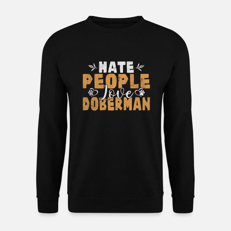 Cadeaux Doberman - Sweat-shirt Unisexe - noir