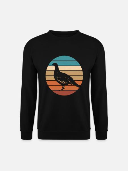 Auerhahn - Unisex Pullover - Schwarz