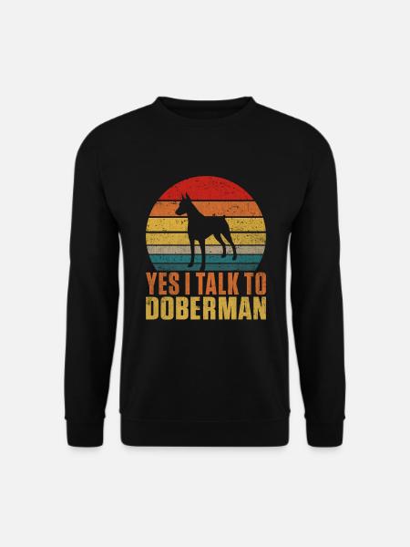 Doberman Gifts - Unisex Pullover - Schwarz