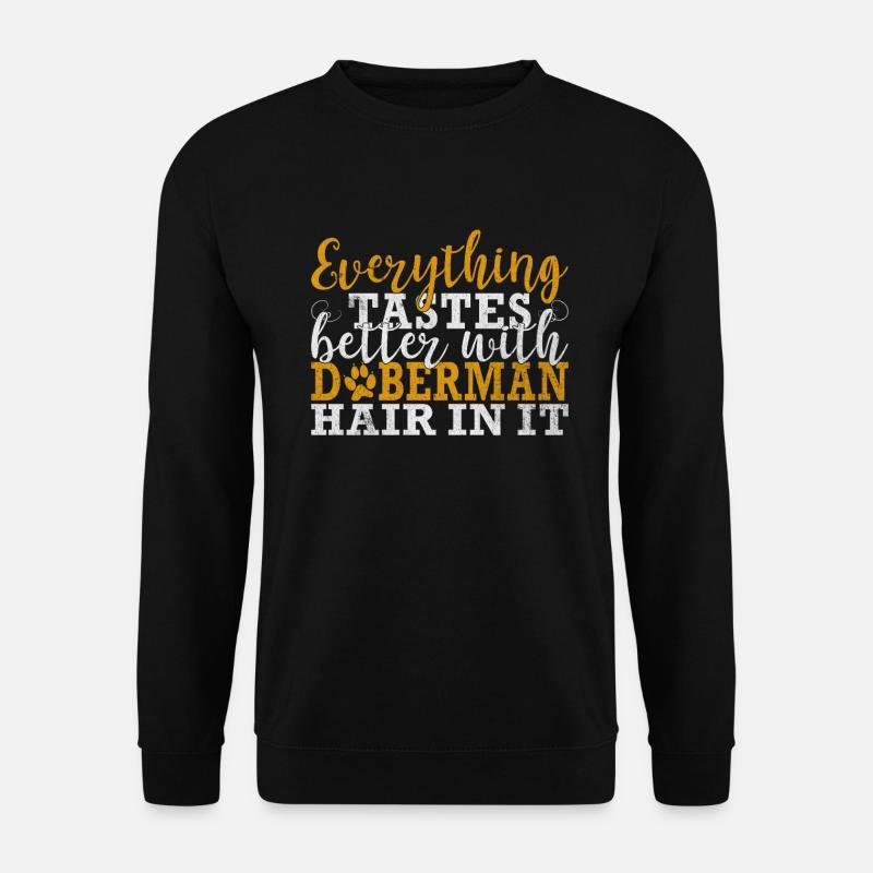 Doberman Gifts - Unisex Pullover - Schwarz