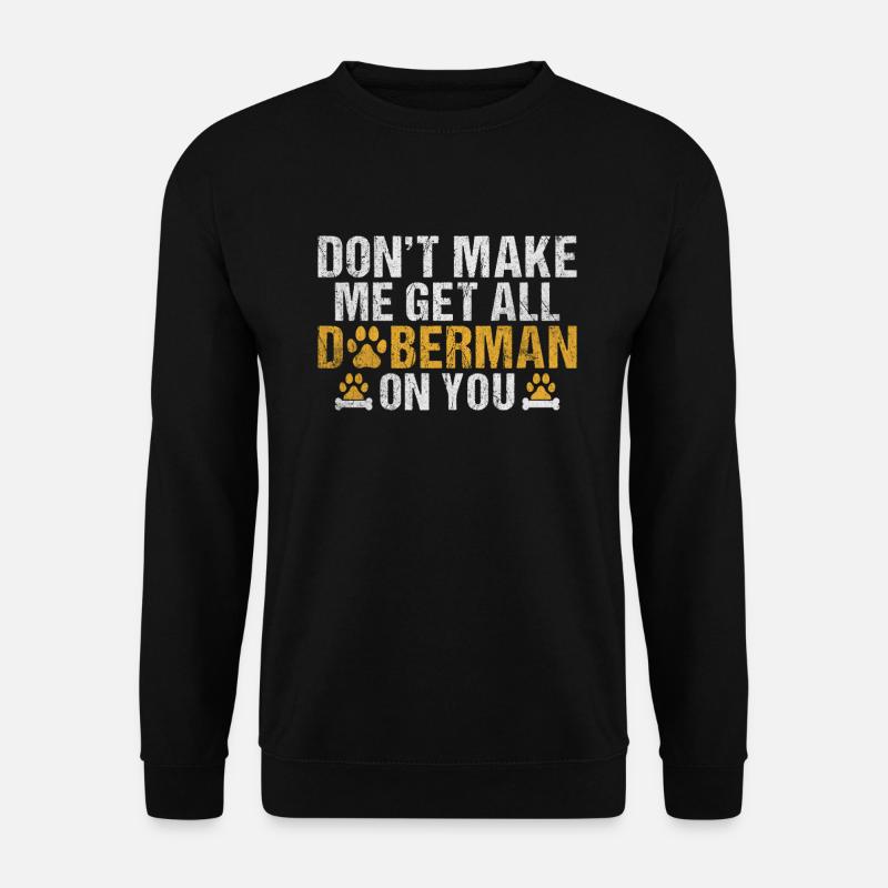 Cadeaux Doberman - Sweat-shirt Unisexe - noir