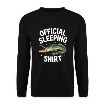 Gar - Unisex Pullover - Schwarz - Vorne - Alina (178cm) & Michal (187cm)