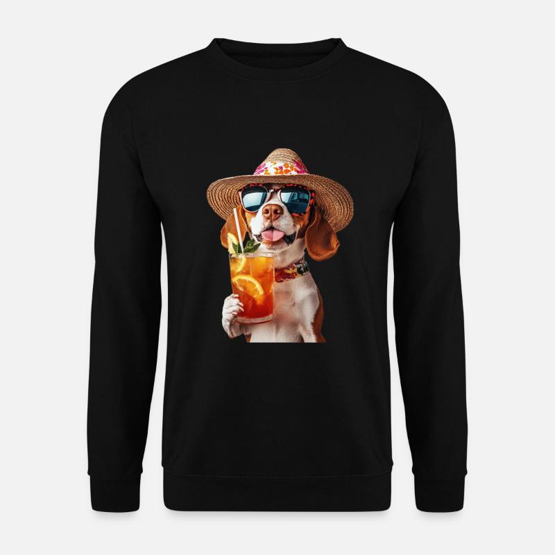 Beagle - Unisex Pullover - Schwarz