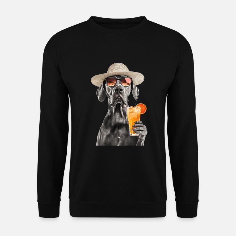 Deutsche Dogge - Unisex Pullover - Schwarz