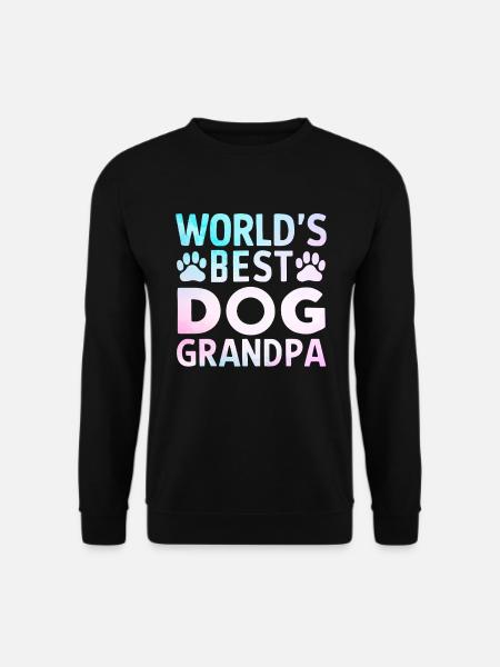 Dog Grandpa Gifts - Unisex Sweatshirt - black