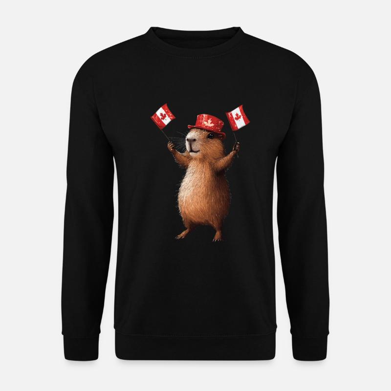 Wasserschwein - Unisex Pullover - Schwarz