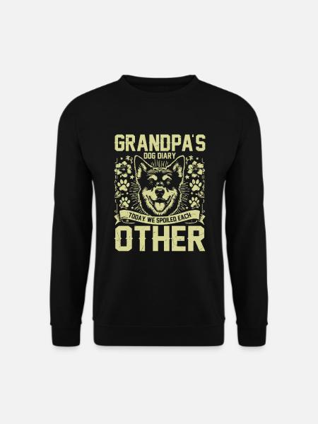 Dog Grandpa Gifts - Unisex Sweatshirt - black