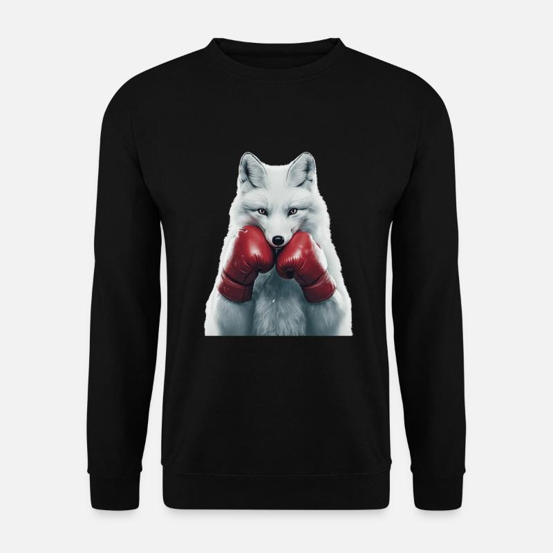 Polarfuchs - Unisex Pullover - Schwarz