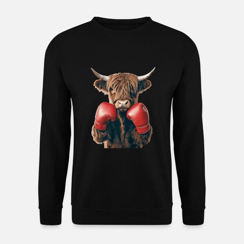 Hochlandrind - Unisex Pullover - Schwarz
