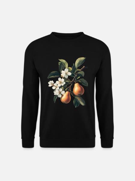 Birne - Unisex Pullover - Schwarz