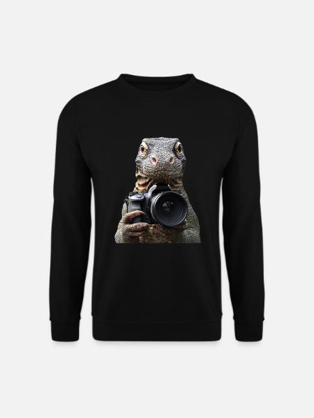 Komodowaran - Unisex Pullover - Schwarz
