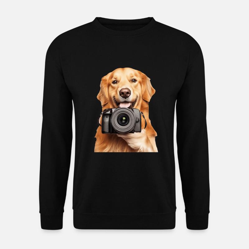 Golden Retriever - Unisex Pullover - Schwarz