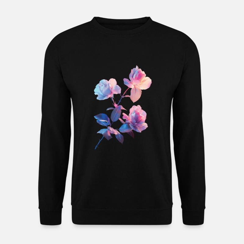 Rose - Unisex Pullover - Schwarz