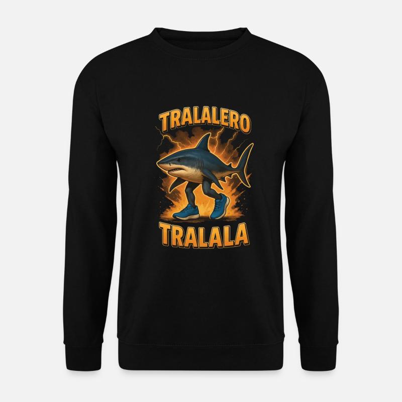 Hai - Unisex Pullover - Schwarz