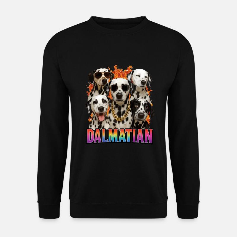 Dalmatiner - Unisex Pullover - Schwarz