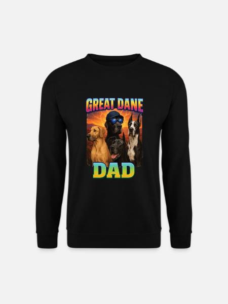 Deutsche Dogge - Unisex Pullover - Schwarz