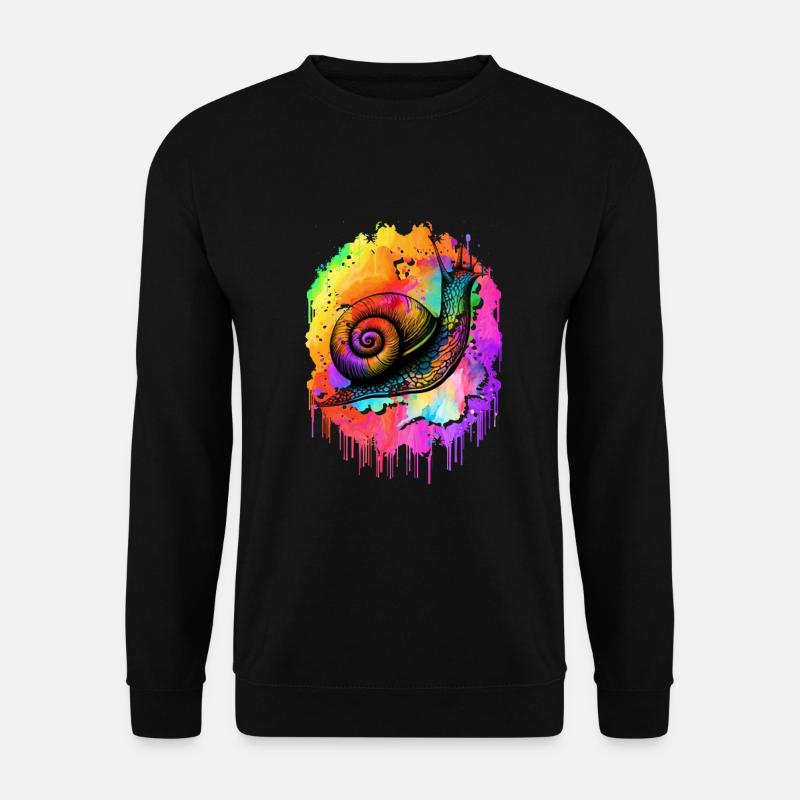 Escargot - Sweat-shirt Unisexe - noir