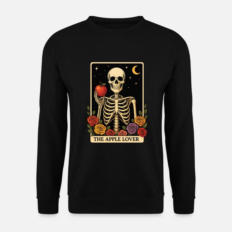 Apfel Tarot - Unisex Pullover - Schwarz