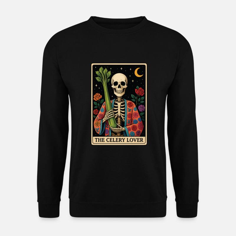 Celery Tarot - Unisex Sweatshirt - black