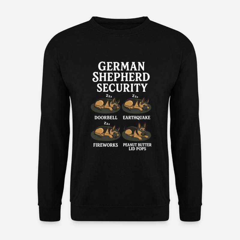 German Shepherd - Unisex Sweatshirt - black