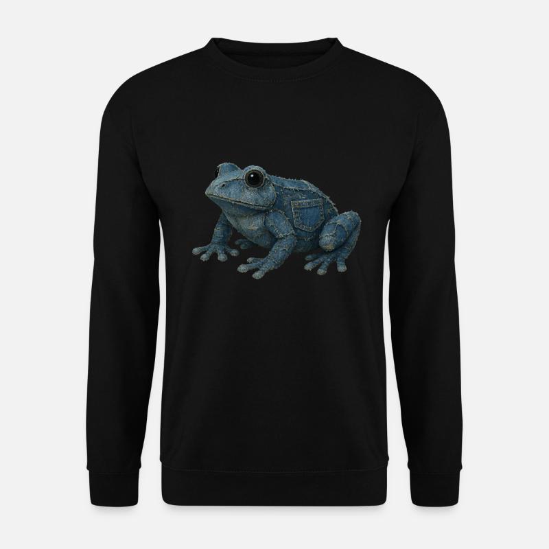 Frosch Denim - Unisex Pullover - Schwarz