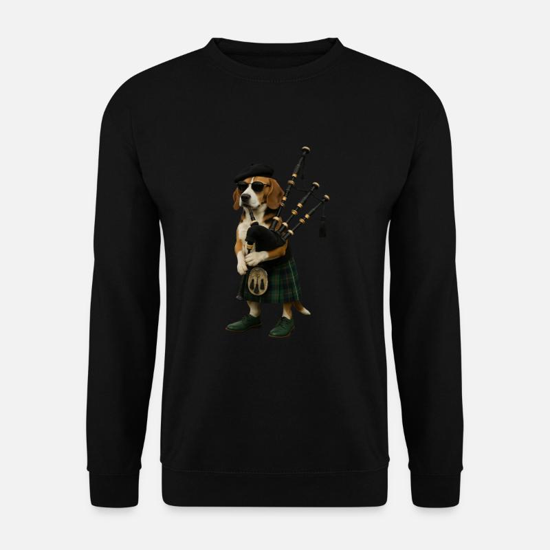 Cornemuse Beagle - Sweat-shirt Unisexe - noir
