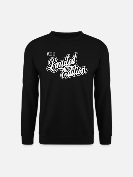 I'm a Limited Edition - Collage Style - Unisex Sweatshirt - black