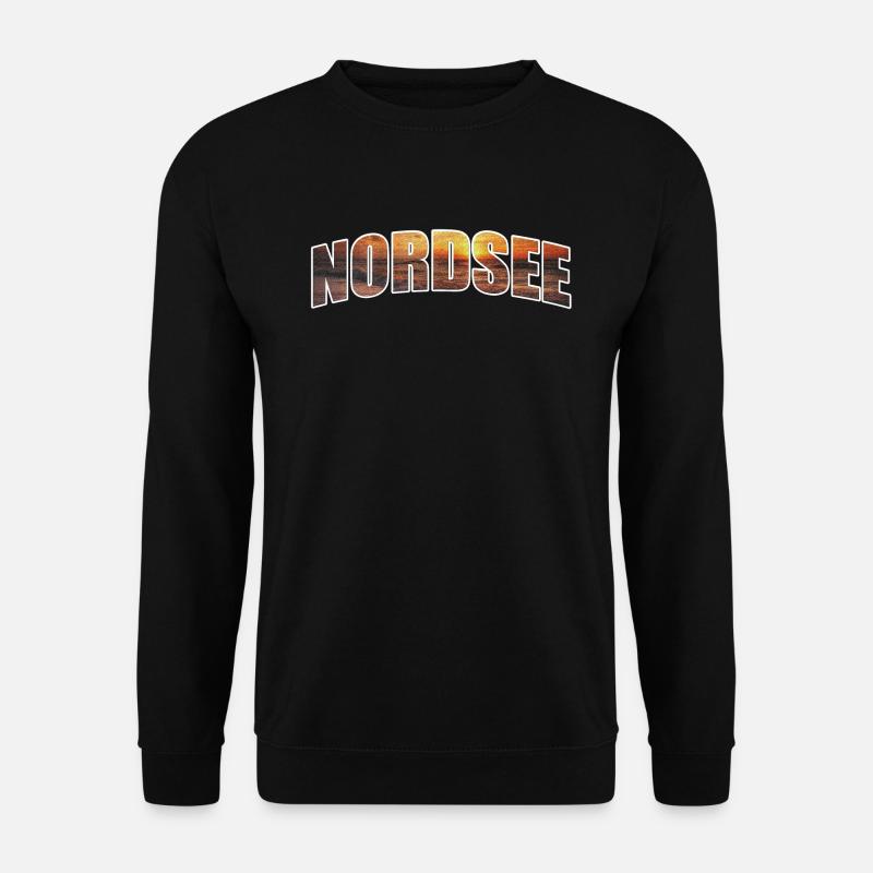 Nordsee - Unisex Pullover - Schwarz