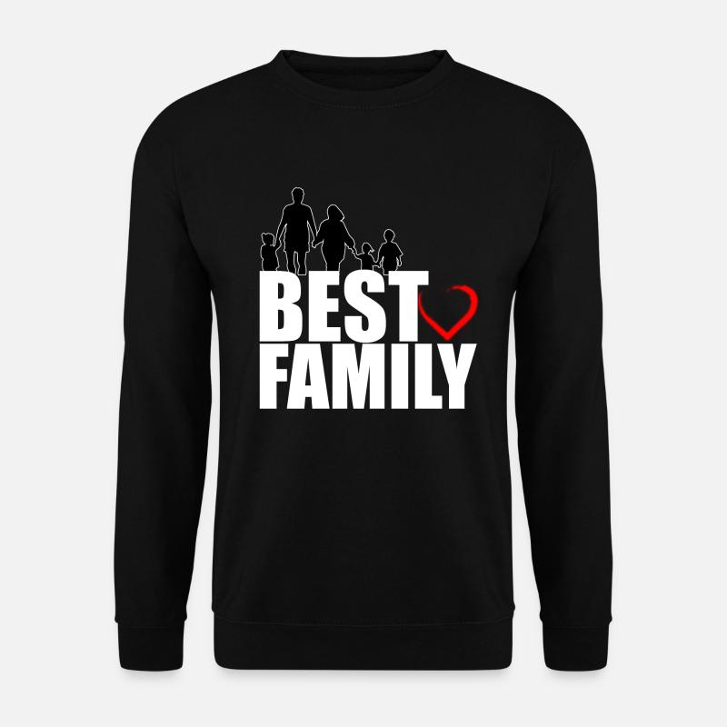 Best Family - Beste Famile - Unisex Pullover - Schwarz