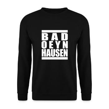 Bad Oeynhausen - Sweat-shirt Unisexe - noir - Devant - Alina (178cm) & Michal (187cm)