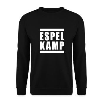 Espelkamp - Sweat-shirt Unisexe - noir - Devant - Alina (178cm) & Michal (187cm)