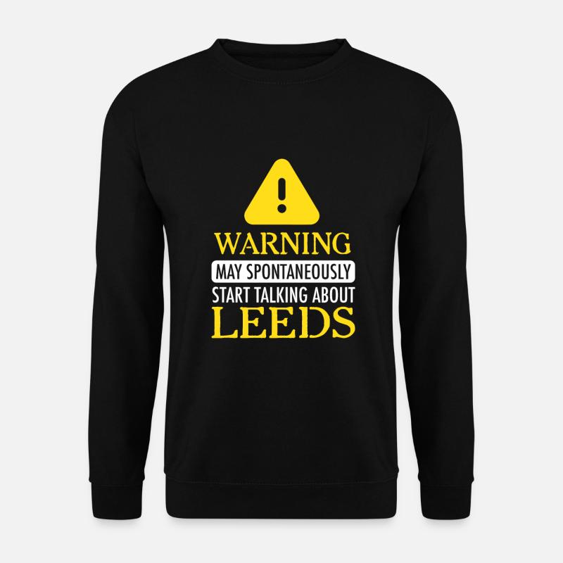 WARNING !: Leeds - Unisex Sweatshirt - black