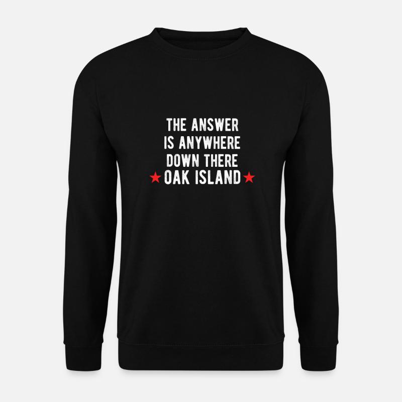 OAK ISLAND : the answer - Unisex Pullover - Schwarz