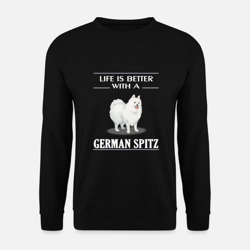German Spitz - Sweat-shirt Unisexe - noir