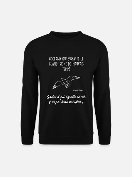 Proverbe breton 1 - Sweat-shirt Unisexe - noir