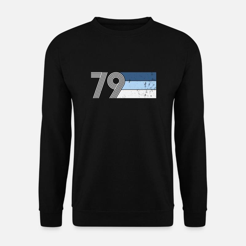 Vintage 1979 Geburtstag 42 JAHRE RETRO - Unisex Pullover - Schwarz