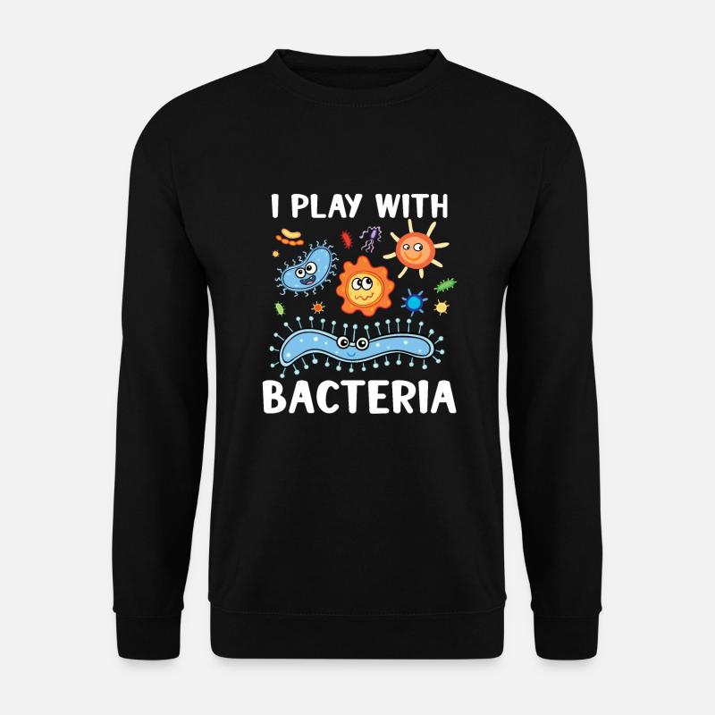 Microbiologist Microbiology Lab Staph Gift Idea - Unisex Sweatshirt - black