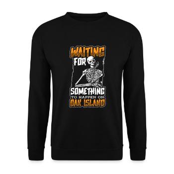 OAK ISLAND/TREASURE HUNTING/MYSTERY OF OAK ISLAND - Unisex Pullover - Schwarz - Vorne - Alina (178cm) & Michal (187cm)