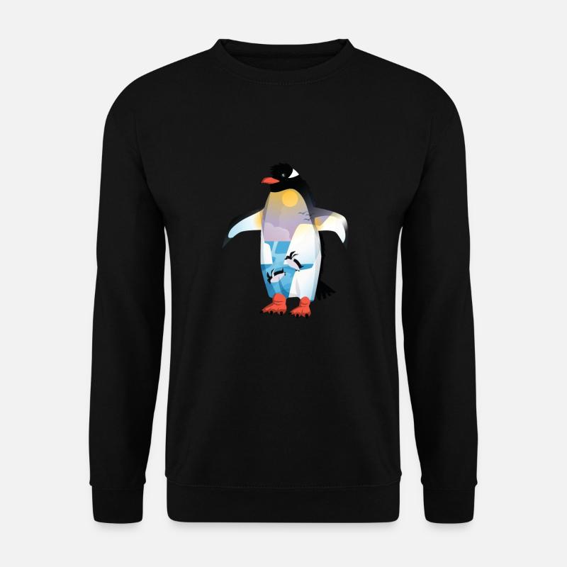 Pinguin Penguin Gift - Unisex Sweatshirt - black