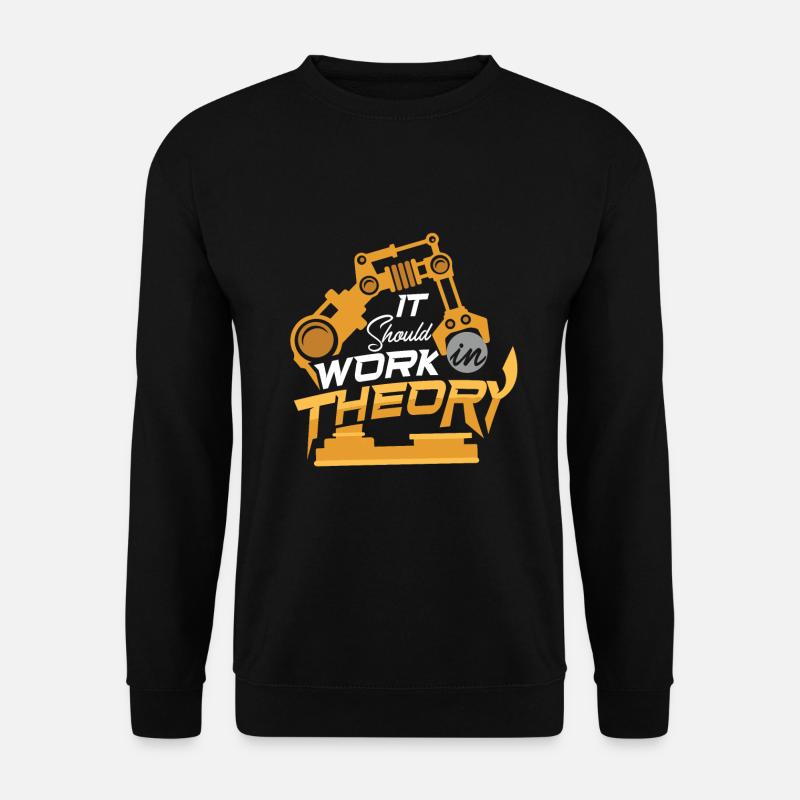 Robotics Machine Learning Robotics Engineering - Unisex Pullover - Schwarz