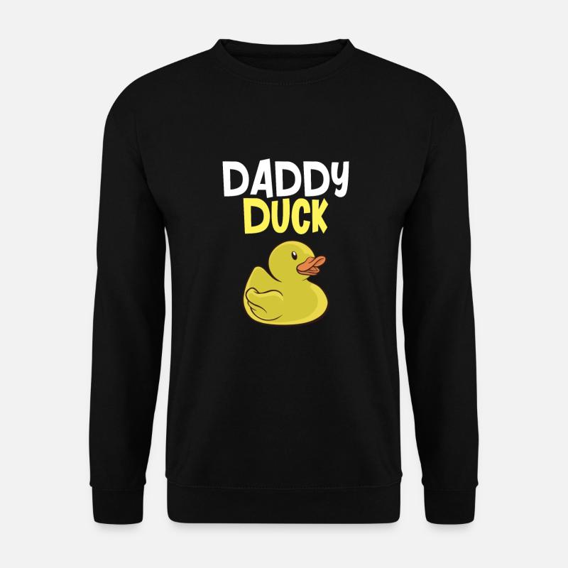 Rubber Duck Ducks Bird Hunt Duck lover Cute Duck - Unisex Pullover - Schwarz