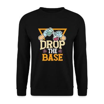 Scientifique du laboratoire de biologie et de chimie - Sweat-shirt Unisexe - noir - Devant - Alina (178cm) & Michal (187cm)