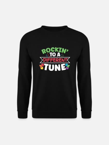 Autism Awareness Autism Disease Autistic Gift - Unisex Pullover - Schwarz