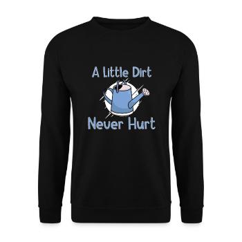 Gardening Plants Gardener Plantation Nature Gift - Unisex Sweatshirt - black - Front - Alina (178cm) & Michal (187cm)