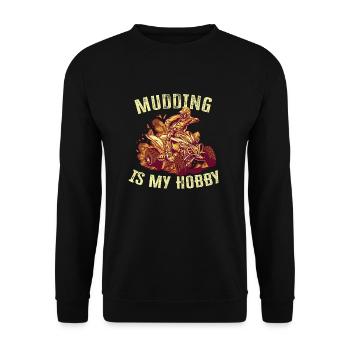 Quad Racing ATV Quad Bike Gift - Unisex Pullover - Schwarz - Vorne - Alina (178cm) & Michal (187cm)