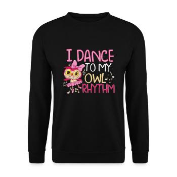 Ballet Ballerine Danse Danseuse Danse Ballet Cadeau - Sweat-shirt Unisexe - noir - Devant - Alina (178cm) & Michal (187cm)