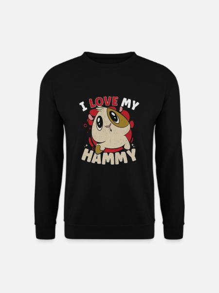 Hamster Fan Hamster Lover Hamsters - Unisex Sweatshirt - black