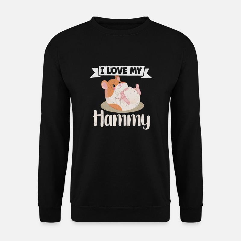 Hamster Fan Hamster Lover Hamsters - Unisex Sweatshirt - black