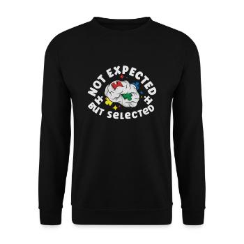 Sensibilisation à l’autisme Maladie autistique Poison autistique - Sweat-shirt Unisexe - noir - Devant - Alina (178cm) & Michal (187cm)
