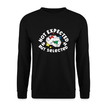 Autism Awareness Autism Disease Autistic Gift - Unisex Pullover - Schwarz - Vorne - Alina (178cm) & Michal (187cm)